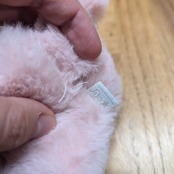 Pink Baby Bunny Rabbit Slippers - Picture 5 of 5